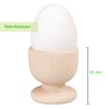 Smart Planet Set of 6 Wooden Egg Cups - Egg