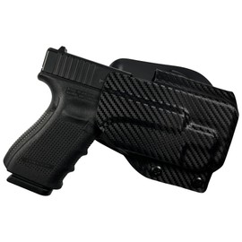 Maxtor Tactical OWB Paddle Holster fits Glock 19, 19X, 23, 32 w/TLR-7A (Right, Carbon Fiber)