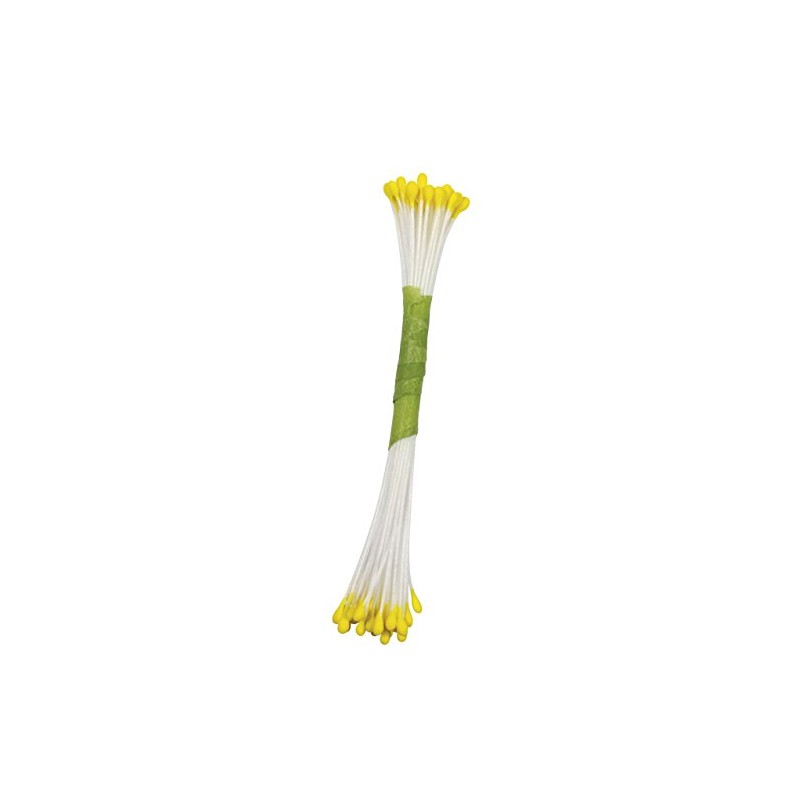 PME Stamens for Sugar Flowers Large Plain Yellow (Pack of