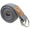 KYEYGWO Canvas Belt for Men and Women, Adjustable Canvas Fabric