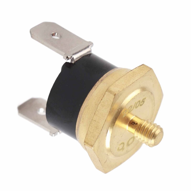 5PCS KSD301 Copper Thermostat, Temperature Switch Thermostat Bimetal Opener M4