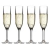 Drinique Champagne Flutes Unbreakable Tritan Stemware, 6 oz (Set of
