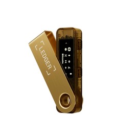 Ledger Ledger Nano S Plus (Gold): The Perfect Entry-Level Hardware Wallet to securely Manage All Your Crypto and NFTs.
