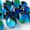 Gold Stone Keramarin Firefly Glass, 0.4 inches (10 mm), Grain