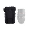 JJC Lens Bag Protective Case, black, L, Lens Pouch