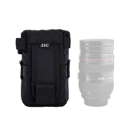 JJC Lens Bag Protective Case, black, L, Lens Pouch