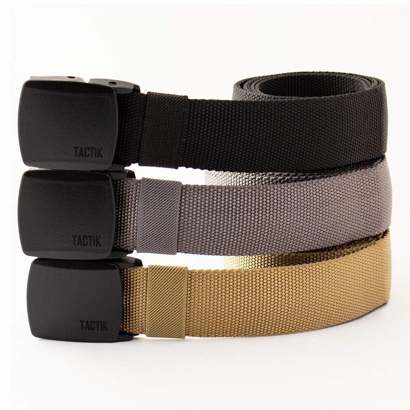 TACTIK Travel Security Belt with Internal Zip - Hidden Money