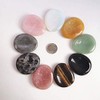Moonstone Water Drops Chakra Thumb Worry Stone Stress Relax Healing