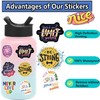 Cute Motivational Aesthetic Stickers, 50PCS Inspirational Waterproof Stickers for Water