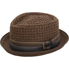 CHILLOUTS Oxford Hat - Trilby Hat, brown
