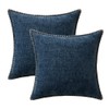 MIULEE Pack of 2 Couch Throw Pillow Covers 18x18 Inch