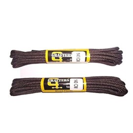 2 PAIRS GRAFTERS 140CM STRONG WORK/HIKING/DR MARTENS BOOT LACES (Brown)