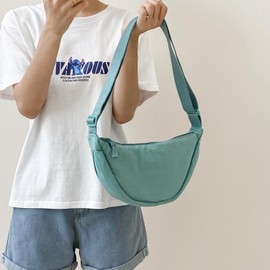 DWDC shoulder bag,crossbody bag women messenger bag hobo bag adjustable shoulder women nylon crescent bag great for shopping work as well as daily use and gift giving