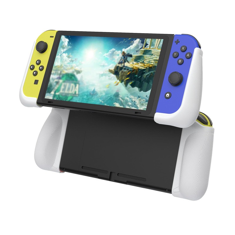 IFYOO SGSX1 人間工学 エルゴノミックグリップ Switch Joycon コントローラー用、Joy Conジョイコン用グリップケース - ホワイト2