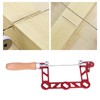 Mini Woodworking Hand Saw, Aluminum Alloy Body + Log Handle