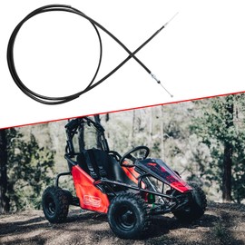 KAMIER 73 inch Throttle Cable Replacement for 98cc 100cc 3.0hp Coleman CK100 SK100 CK100-S Go Kart Cart 73'' Throttle Line Parts