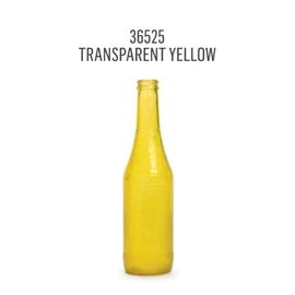 FolkArt Murano Transparent Acrylic Glass Paint, Yellow, Perfect for Indoor and Outdoor Arts and Crafts Projects, 2 fl oz, 36525