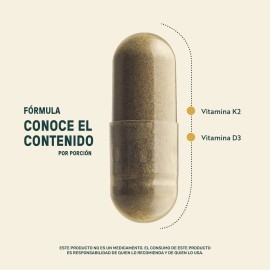 Life 360+ K2d3 360 Cápsulas Vitamina D3 K2