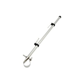 Vinland Marine 15" Boat Flag Holder Mount, 304 Stainless Steel Rail Mount Flag Pole for Boat, Big Air Flag Holder for Boats, Pontoon Boat Flag Holder, Pontoon Flag Pole Kit Rail Mount