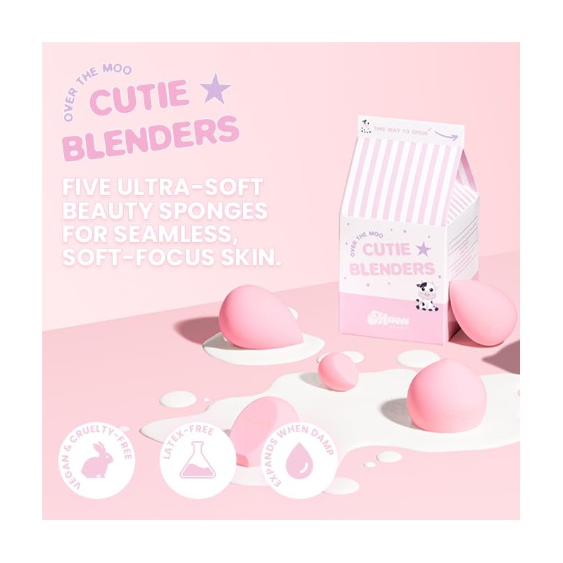 Maea Beauty® Over The Moo Cutie Blenders | Moo Mallow