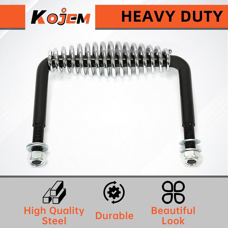 Kojem Spring Handle with Mounting Bracket 5" Compatible with BBQ