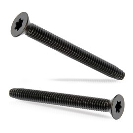 BCP Fasteners 5/16-18 x 2-1/2" Trailer Deck Screws 300 Qty- Black Trailer Screws for Trailer Flooring & Floorboards, Flat Head, T40 Star Drive, Type F, Compatible with Hardwoods & Softwoods - BCP1230