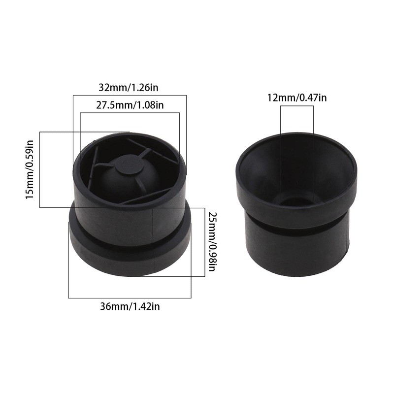 Engine Cover Stop Bumper Grommet Rubber Trim Bushing 06A103226 Car