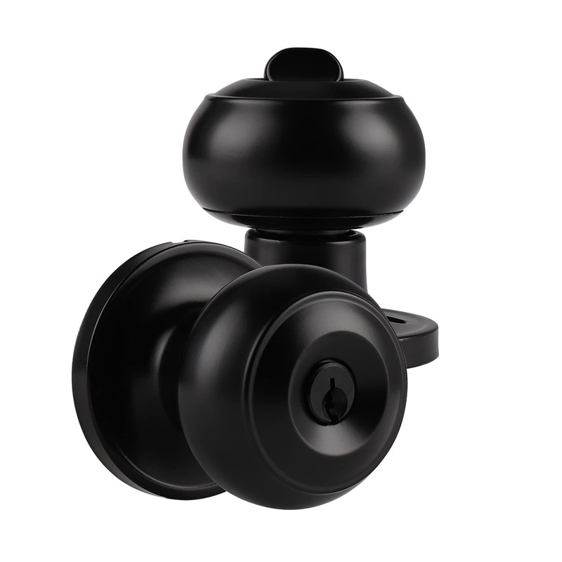 Probrico 3 Pack Keyed Alike Combo Pack Entry Door Knobs,