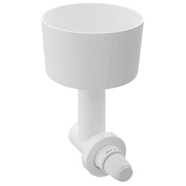 Messerschmidt Grain Mill for Kitchen-Aid Artisan Kitchen Machine, White, Steel Cone Grinder, Proven KitchenAid Accessory