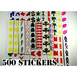 500 Mixed Tanning Stickers Veriety is Sellers Choice by Maya Beauty Pro