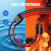 ECO-WORTHY Integrated Solar Connector 2-4 Y Branch Parallel PV Adapter