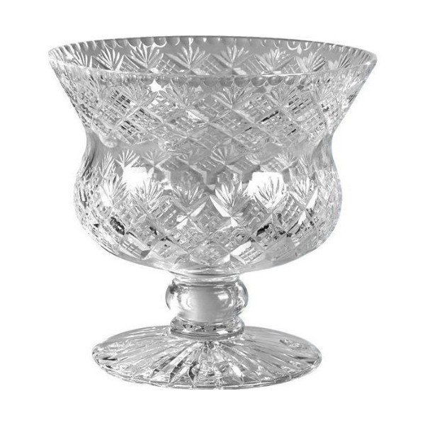 Thistle Punch Bowl Edinburgh Manufactured 30% Lead Crystal in Presentation Box