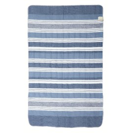 Denkyosha AM-Y10SN-NV Zepil Electric Heated Blanket, 51.2 x 31.5 inches (130 x 80 cm), Energy Saving, Adjustable Temperature, Washable Electric Blanket, Fully Washable, Electric Carpet, Electric