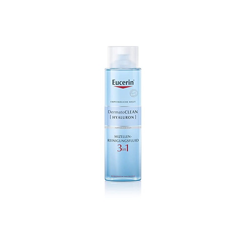 Eucerin DermatoClean Hyal. Micellar Cleansing 3-in-1, 400 ml Solution