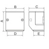 Panasonic End N DAS6601B Air Conditioner Parts