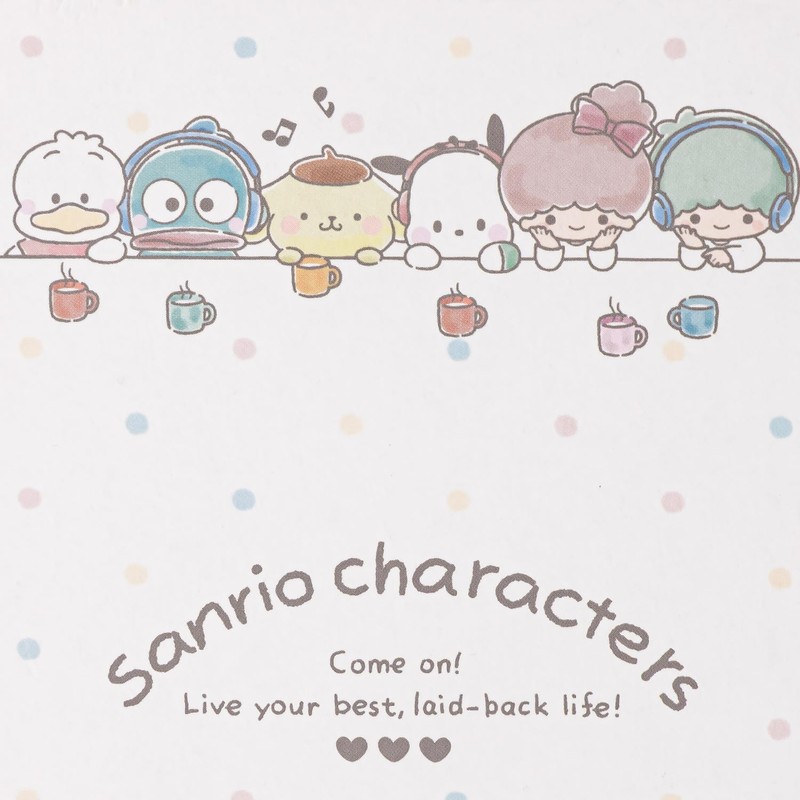 Yamano Shigyo 412371 Sanrio Characters Ring Notebook, A6