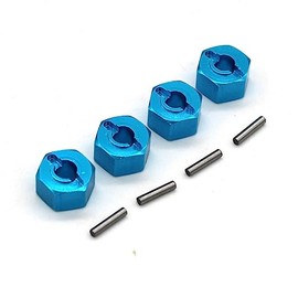 16440 Hexagonal Coupler Upgrade Aluminum Alloy Spare Parts Accessories Compatible with Hyper Go H16BM H14BM 14301 1/16 1/14 Brushless High Speed R/C Cars/Trucks