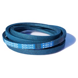 Hzoziza A103.74 Riding Mower Lawn Tractor Deck Belt with Kevlar Cord Replaces John Deere GX20072 GY20570 UC32283 Fits for John Deere 102 105 115 125 135 107S D100 D105 D110 D120 D125 Lawn Tractors