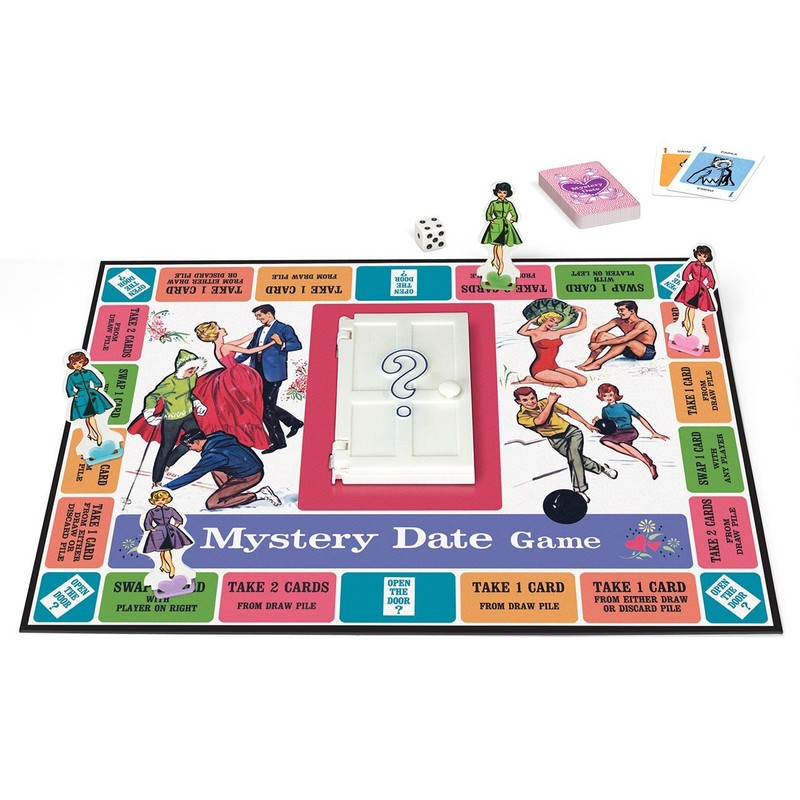 WS Game Company Mystery Date Nostalgia Edition Board Game in