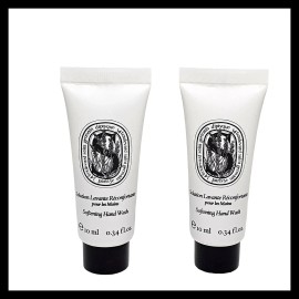 diptyque 2 x Diptyque Softening Hand Wash Travel Size New 0.34 fl.oz. 10 ml.