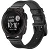 GARTOO Leather Watch Band for Garmin Instinct/Instinct 2 Solar, Soft