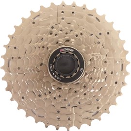 Edge CSM6010 Cassette Sprocket 10-Speed Gradation 11-36 Silver Bicycle E-Bike
