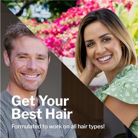 Shapiro MD Hair Growth Experts Kit de cabello natural para cabello más grueso, más lleno y de aspecto más saludable, incluye champú, acondicionador y 