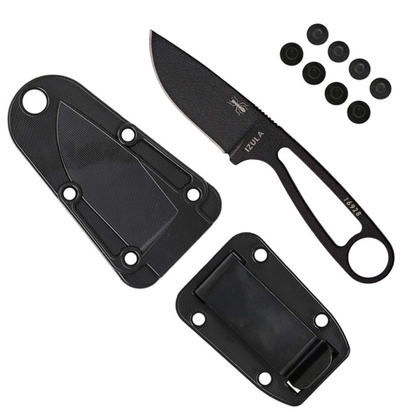 ESEE Izula Fixed Blade Knife, Sheath, Belt Clip