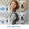 2.5K 2.4/5GHz Indoor Security Camera Wireless WiFi Pet Camera Baby