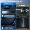 Windshield Sun Shade for Dodge Ram 1500 2019-2026, Custom Fit