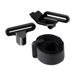 LSG Aluminum Alloy Battery Holder Hold Down for 1/16 Tra-xxas Mini Maxx 1/10 Mini XRT VXL-3S Monster Truck Upgrades (Black)