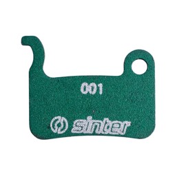 Sinter Disc Brake Pads - 001 Shimano A S2032 - Single Pair Metal Can Carded 2022: Green One Size