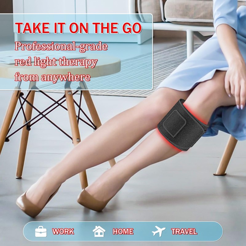 Red Light Therapy Belt Near-Infrared-Light Therapy Wrap for Body Wearable