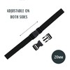 The Bead Shop Plastic Side Release Buckle Clip for Luggage,